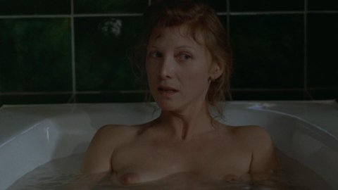 Aurore Clement - Nude Breasts in Hail Mary (1985)