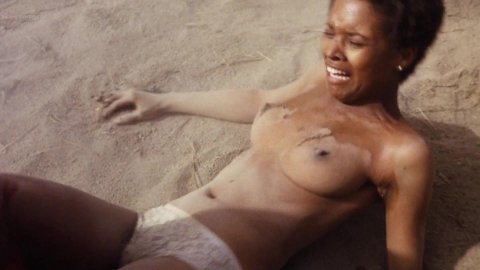 Jeannie Bell, Lola Falana - Nude Breasts in The Klansman (1974)