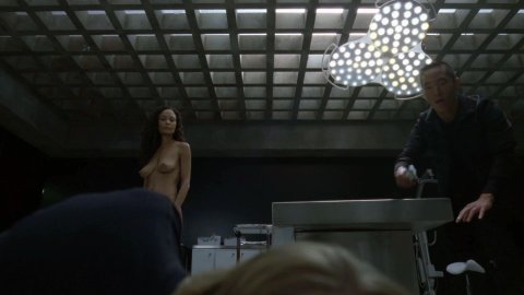 Thandie Newton - Nude Breasts in Westworld s01e08 (2016)