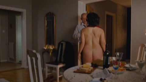 Nina Andresen Borud - Nude Breasts in Home for Christmas (2010)