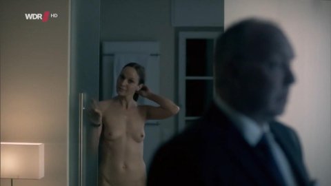 Jeanette Hain - Nude Breasts in Scene of the Crime e857 (2012)