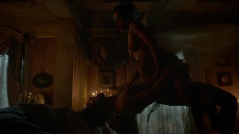 Karla Crome - Nude Breasts in Carnival Row s01e01 (2019)