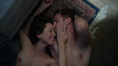 Rebecca Hall - Nude Breasts in Permission (2017)