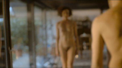 Maria Schrader - Nude Breasts in Lose My Self (2014)