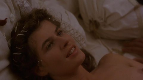 Irene Jacob - Nude Breasts in Othello (1995)