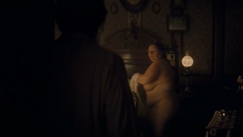 Joanna Scanlan - Nude Breasts in The Invisible Woman (2013)