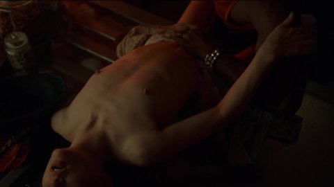 Emily Browning - Nude Breasts in American Gods s02e05 (2019)