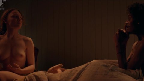 Simona Brown, Tallulah Haddon - Nude Breasts in Kiss Me First s01e02 (2018)