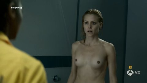 Maggie Civantos - Nude Breasts in Locked Up s01e05-06 (2015)