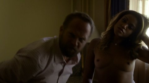 Vivian Lamolli - Nude Breasts in Bosch s02e01 (2016)