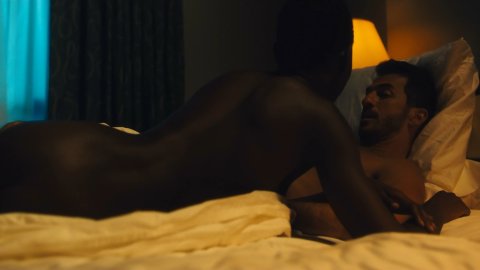 Jodie Turner-Smith - Nude Breasts in Jett s01e01 (2019)