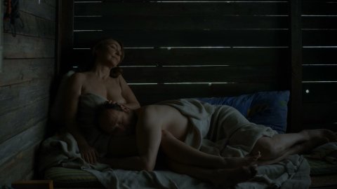 Catherine Frot - Nude Breasts in The Midwife (2017)