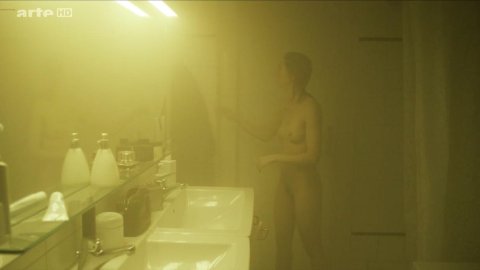 Ursina Lardi - Nude Breasts in Die Frau von früher (2013)