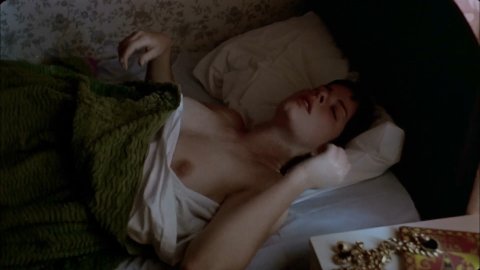 Marcia Gay Harden, Donogh Rees - Nude Breasts in The Crush (1992)