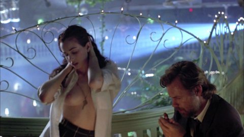 Mia Kirshner - Nude Breasts in Exotica (1994)