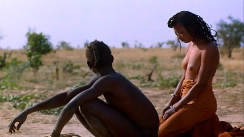 Aoua Sangare - Nude Breasts in Yeelen (1987)