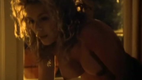 Kari Wuhrer - Nude Breasts in Beyond Desire (1995)