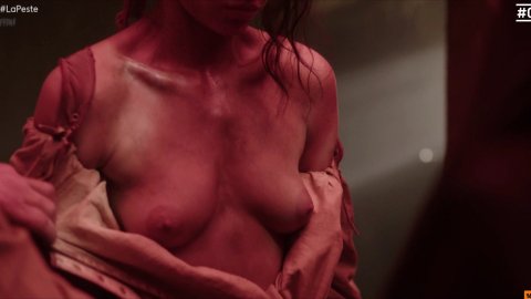 Cecilia Gomez - Nude Breasts in The Plague s01e02 (2018)