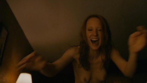 Anne Heche - Nude Breasts in Cedar Rapids (2011)