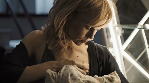 Lily Baldwin - Nude Breasts in Swallowed (2016)