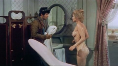 Karin Schubert - Nude Breasts in The Three Musketeers of the West (1973)