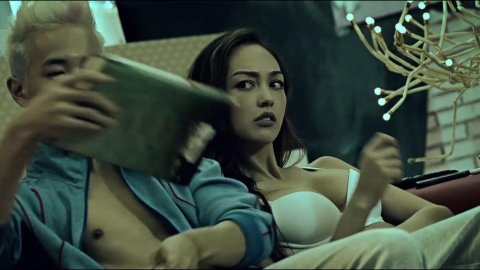 Jessica Cambensy, Candy Yuen - Nude Breasts in Zombie Fight Club (2014)