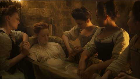 Saoirse Ronan - Nude Breasts in Mary Queen of Scots (2018)