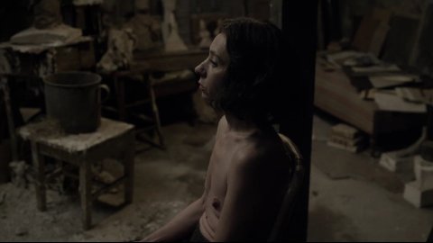 Sylvie Testud - Nude Breasts in Final Portrait (2017)